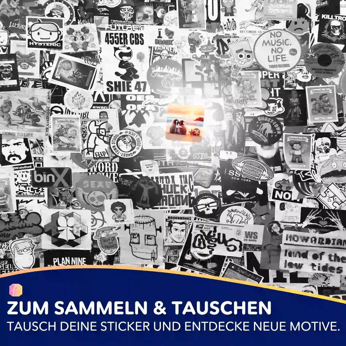 Buntes Happy Family am Strand Sticker-Set zur Organisation von Diamond Painting Zubehör und Bastelprojekten