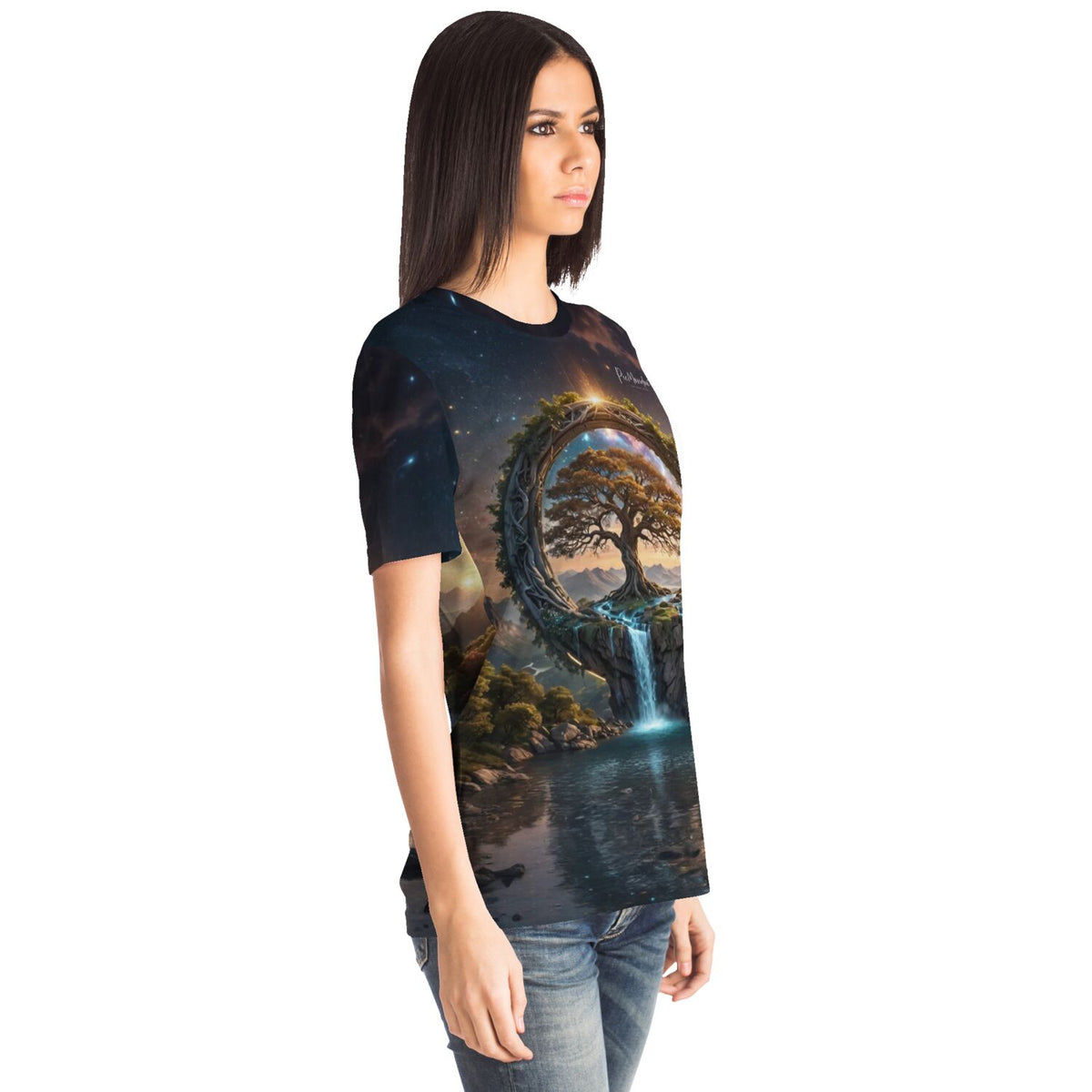 Dreamer T-Shirt mit Tor zur Anderswelt Motiv, inspiriert von faszinierenden Diamond Painting und Malen nach Zahlen Designs