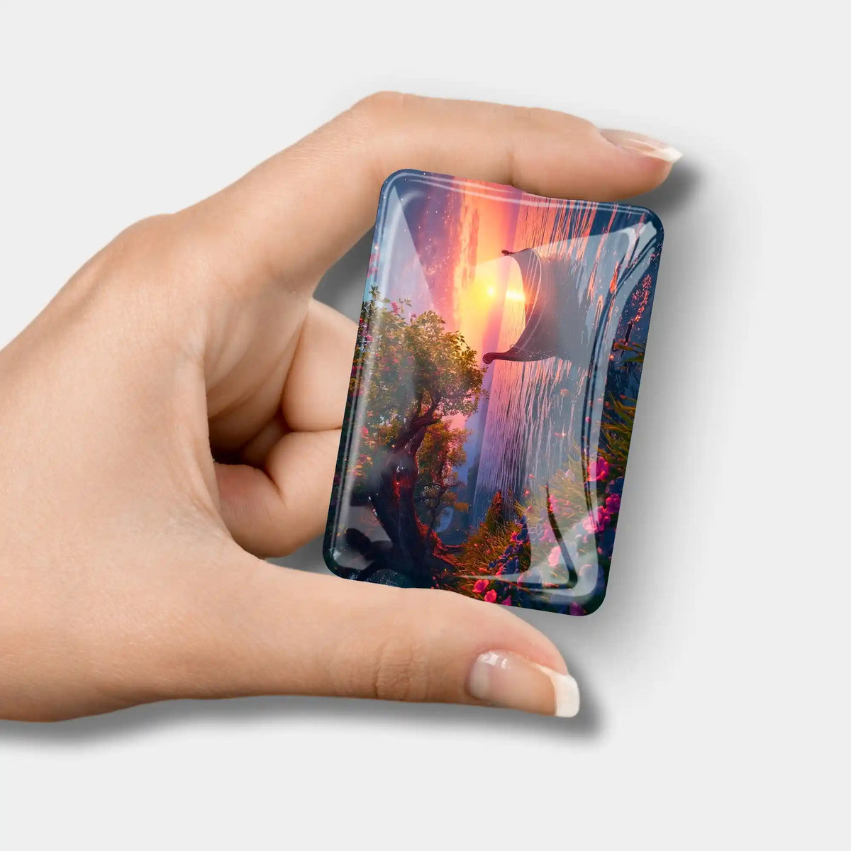 Glas Cover Minder mit Boot-Motiv für Diamond Painting Zubehör bei Picmondoo zur Fixierung der Leinwand.
