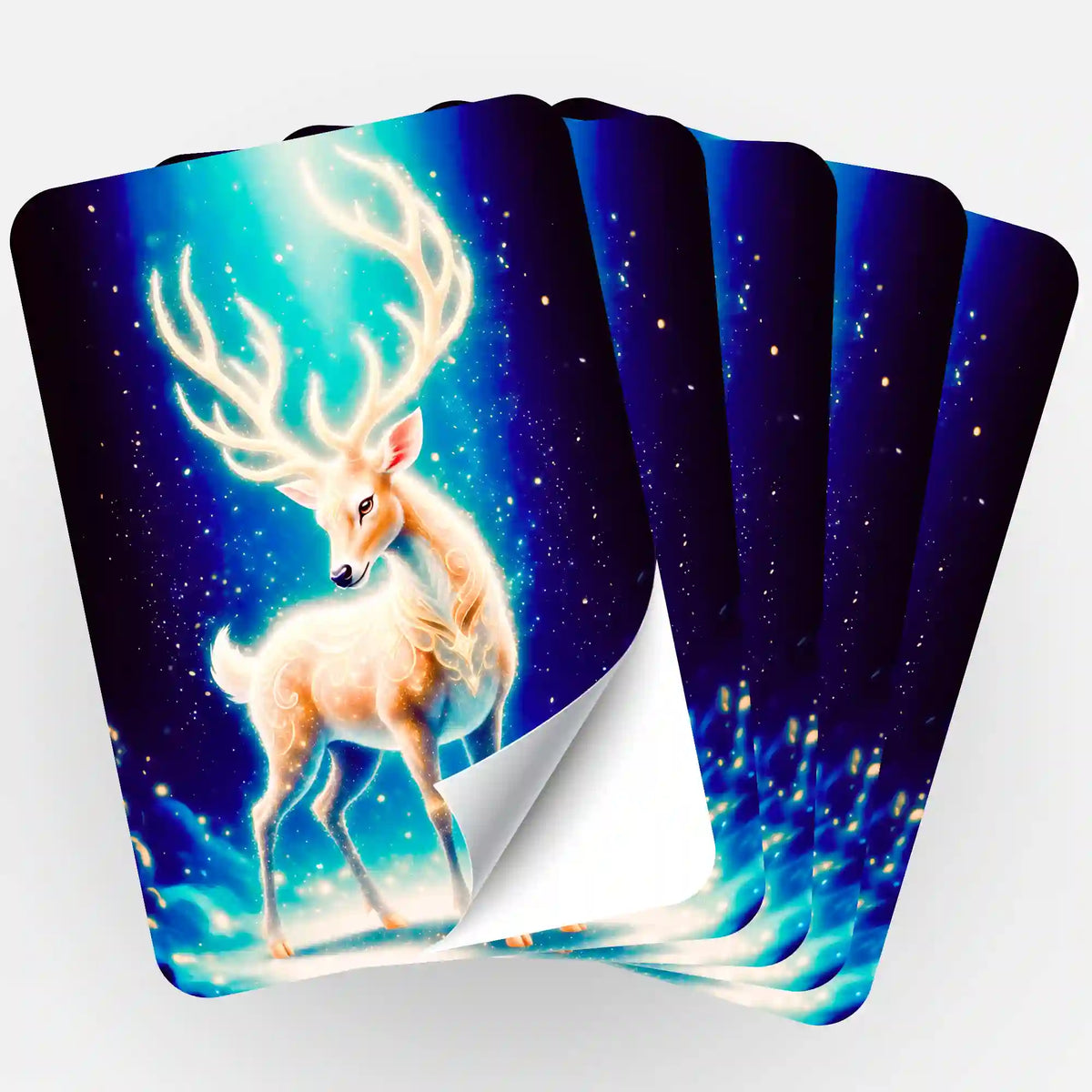5er-Set Sticker Herr der Wälder zur Organisation von Diamond Painting Zubehör und Malen nach Zahlen Sets