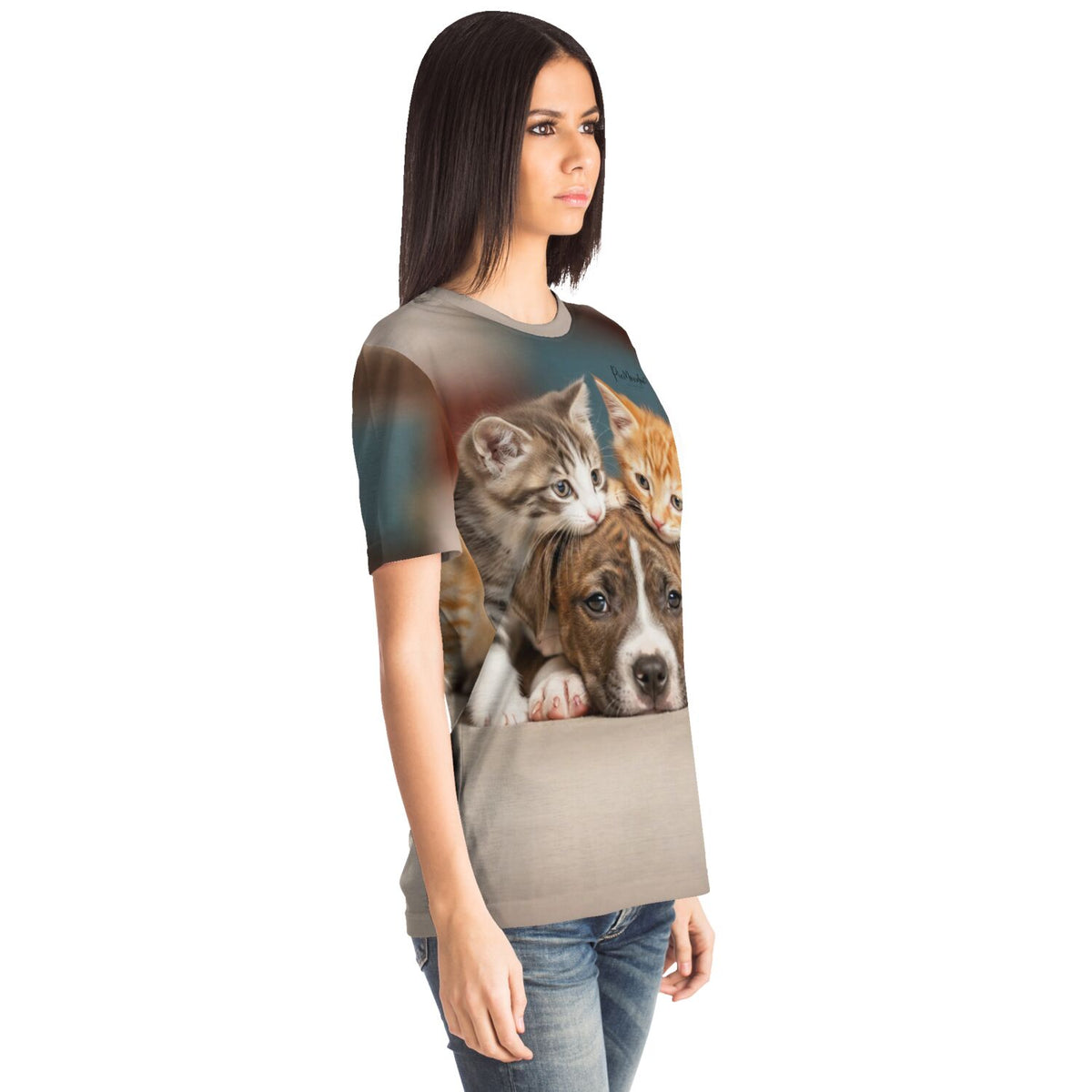 Dreamer T-Shirt mit Friends for Life Tiermotiv – ideal für Fans von Diamond Painting und Malen nach Zahlen Designs