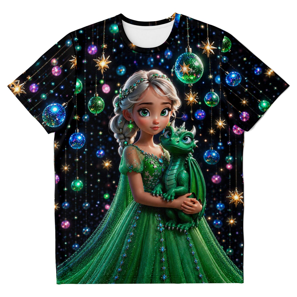 Dreamer T-Shirt mit Dragon Girl Motiv, ideal für Fans von Diamond Painting und kreativem Malen nach Zahlen für Erwachsene.
