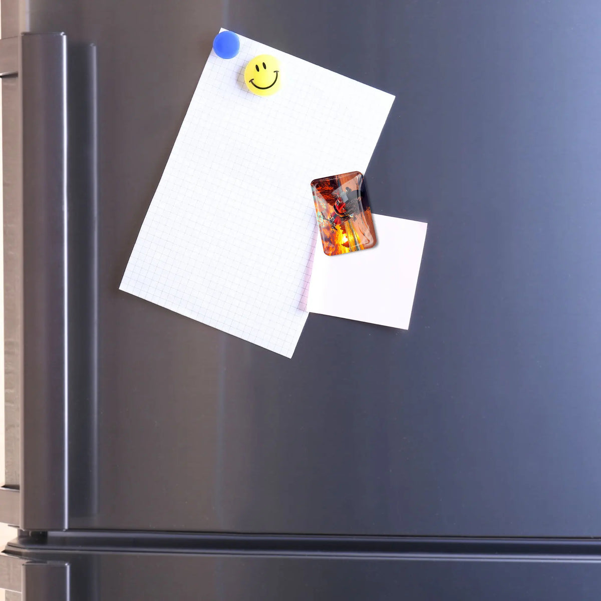 Glas Cover Minder Motiv Nächster Halt Horizont für Diamond Painting als magnetischer Halter an einem Kühlschrank