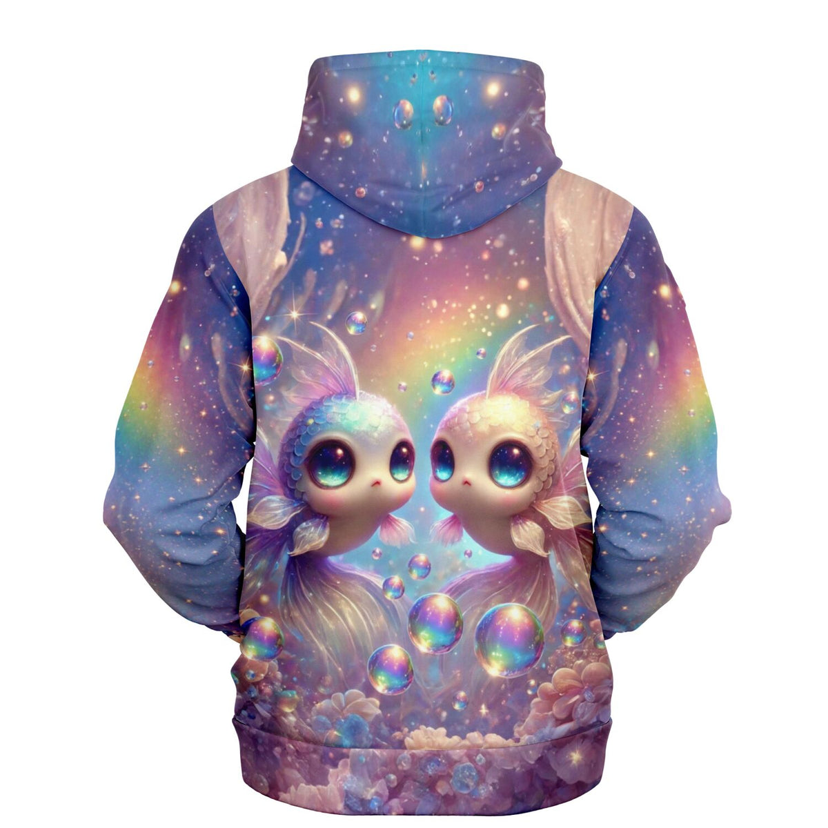 Dreamer Hoodie mit magischem Glitzerwelt Motiv, ideal für Fans von Diamond Painting und verträumter Fantasy-Kunst.