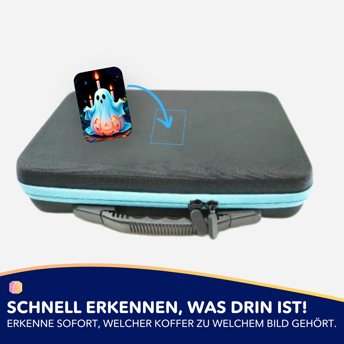 Boohoo Sticker für Diamond Painting Aufbewahrungskoffer zur einfachen Organisation von Diamanten Painting Sets