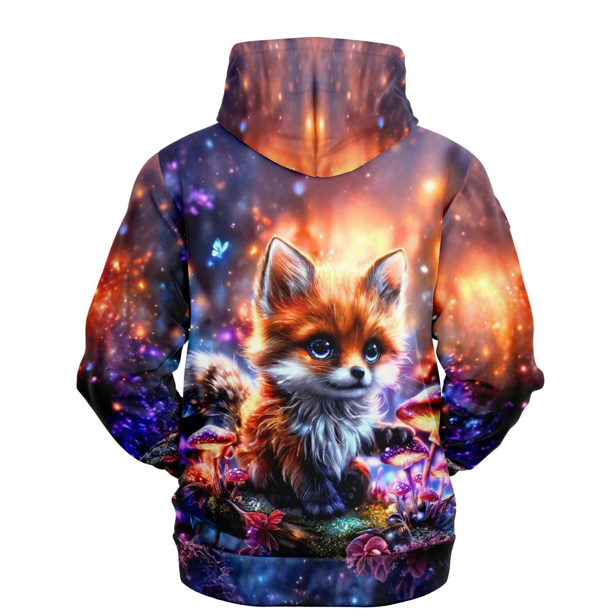 Dreamer Hoodie Fynni mit magischem Fuchs-Motiv, perfekt für Fans von Malen nach Zahlen und Diamond Painting Designs