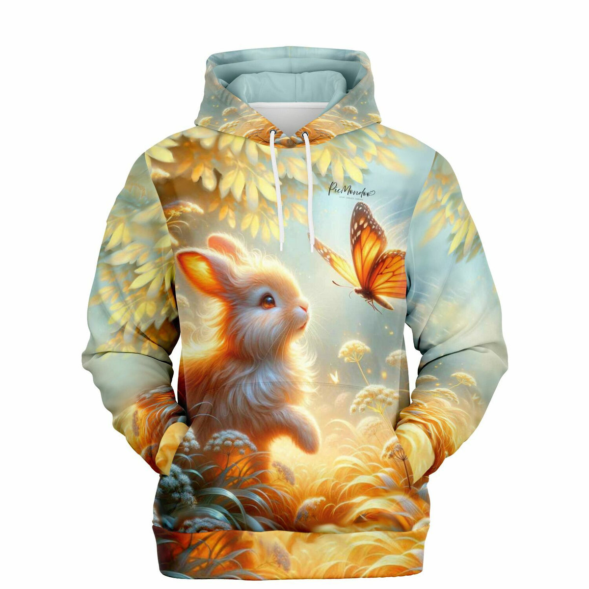 Dreamer Hoodie mit Häschenfreunde Motiv, ideal passend zum Stil von unseren Diamond Painting und Malen nach Zahlen Sets