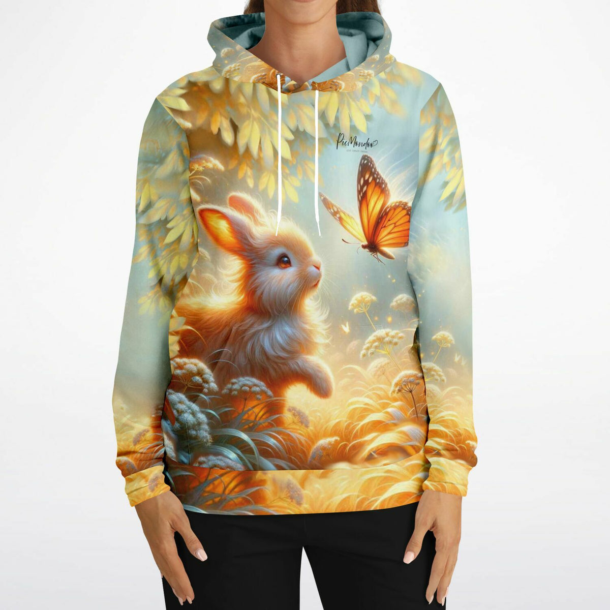 Dreamer Hoodie mit Häschenfreunde Motiv, ideal für Fans von Diamond Painting und Malen nach Zahlen für Erwachsene.