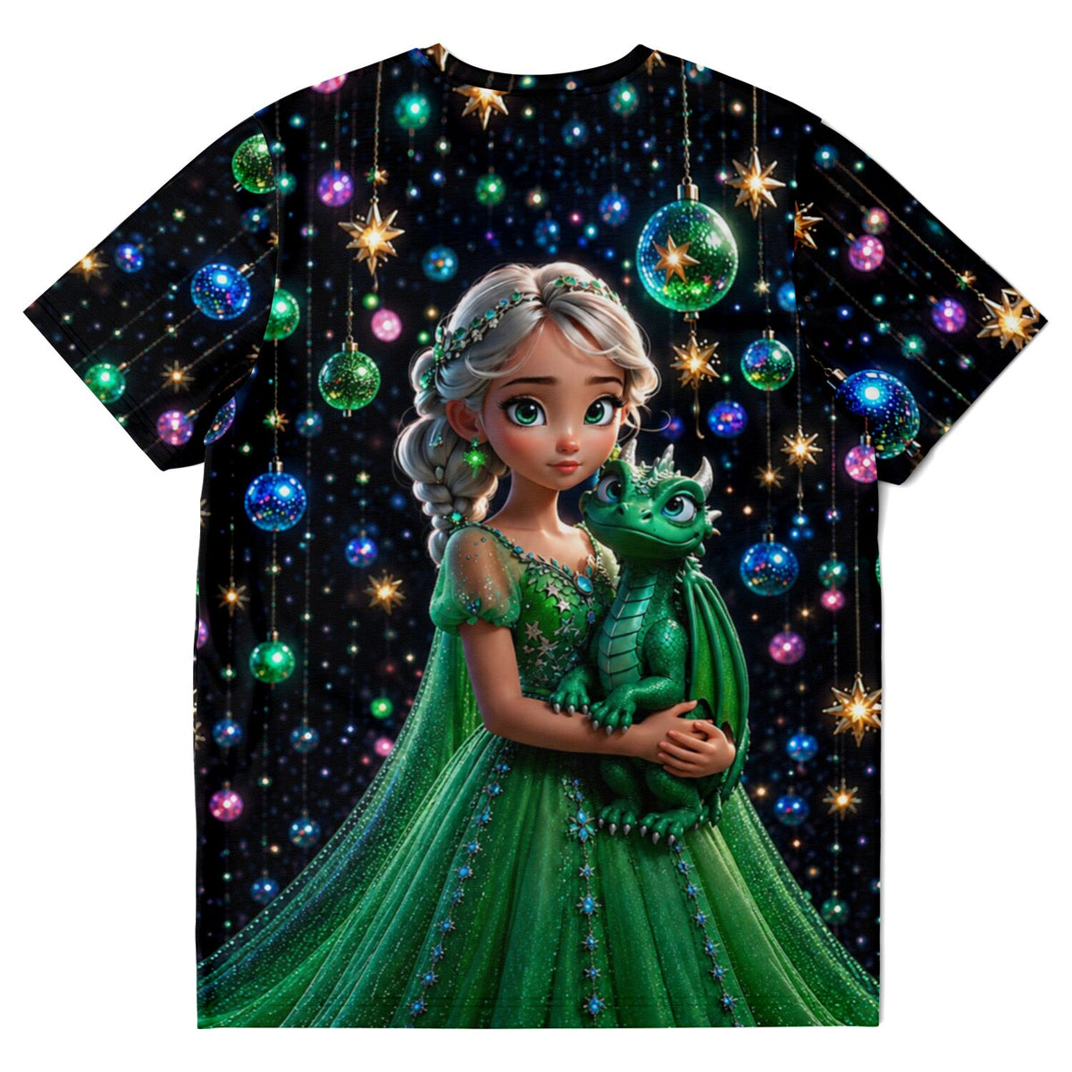 T-Shirt mit Dragon Girl Motiv, ideal für Fans von Diamond Painting und Malen nach Zahlen mit magischem Fantasy-Design