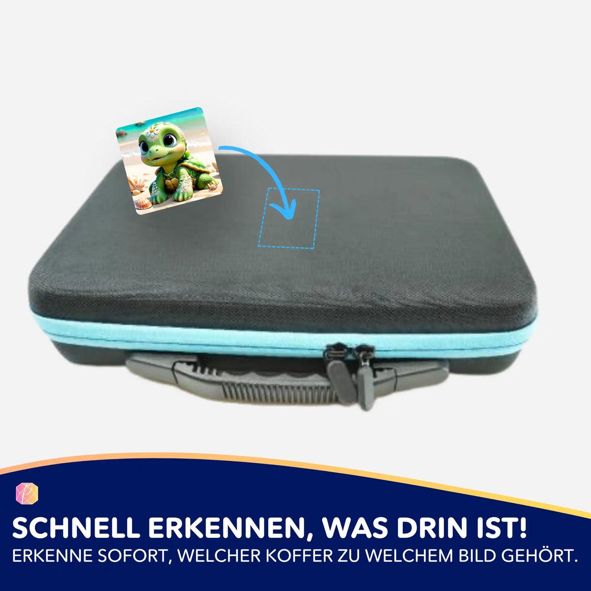 Sunny Schildi Sticker zum Organisieren des Diamond Painting Koffers für mehr Ordnung beim Basteln
