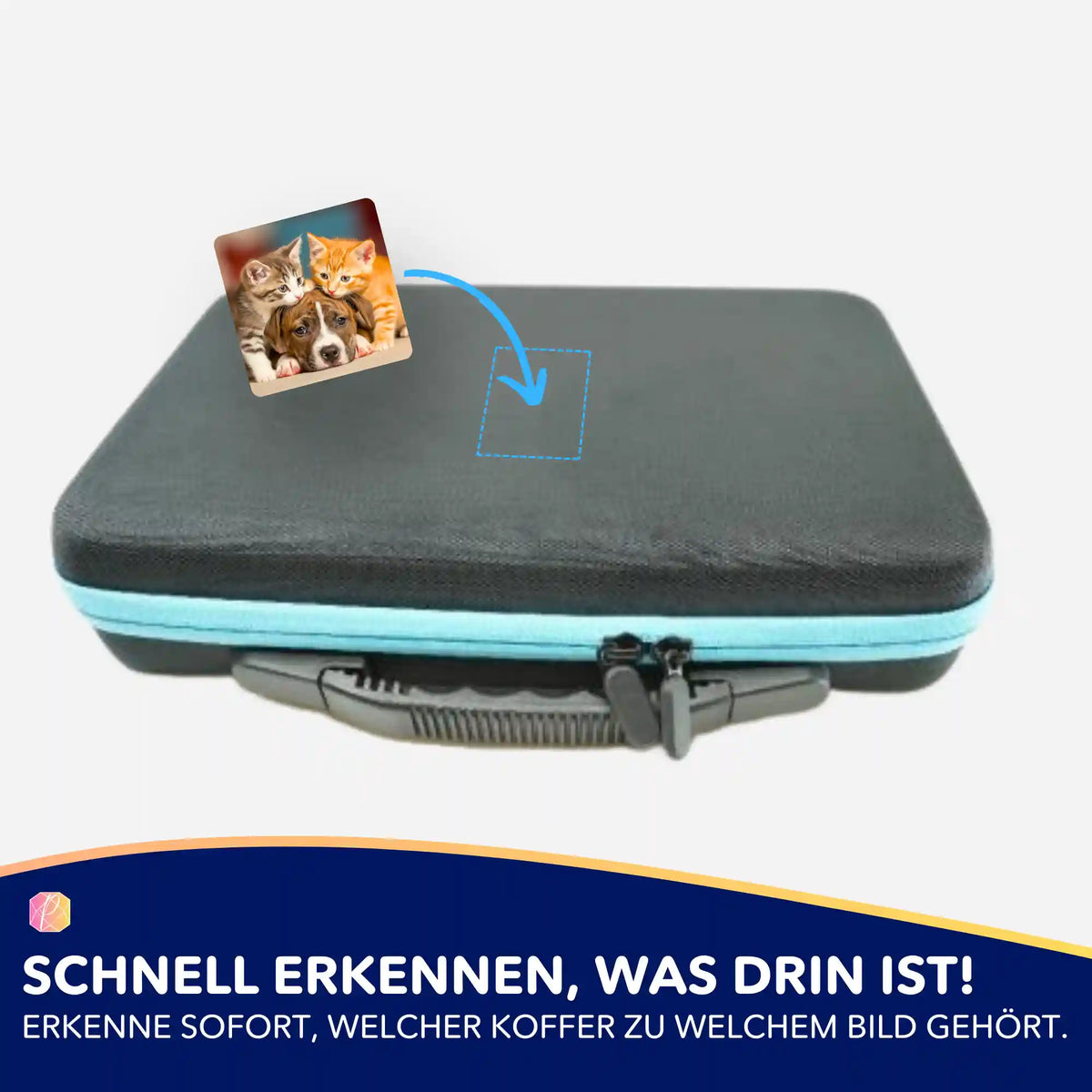 Friends for Life Aufkleber zur Organisation von Diamond Painting Koffern und Zubehörsets für Ordnung beim Basteln