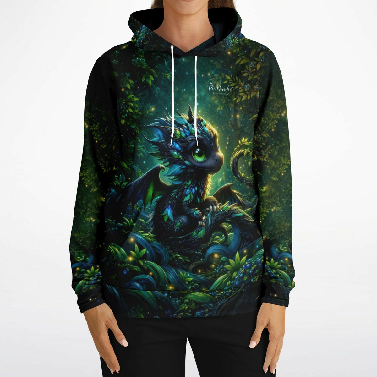 Dreamer Hoodie mit Drago Drachen Motiv, ideal für Fans von Diamond Painting und kreativen DIY-Kunstwerken.