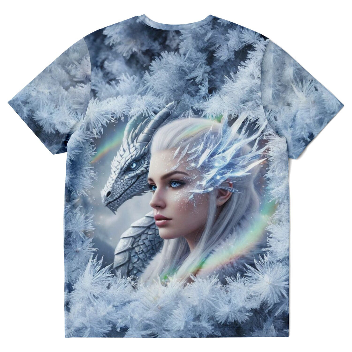 Dragon Queen T-Shirt für Fans von Malen nach Zahlen und Diamond Painting Motiven mit Eisdrachen Motiv