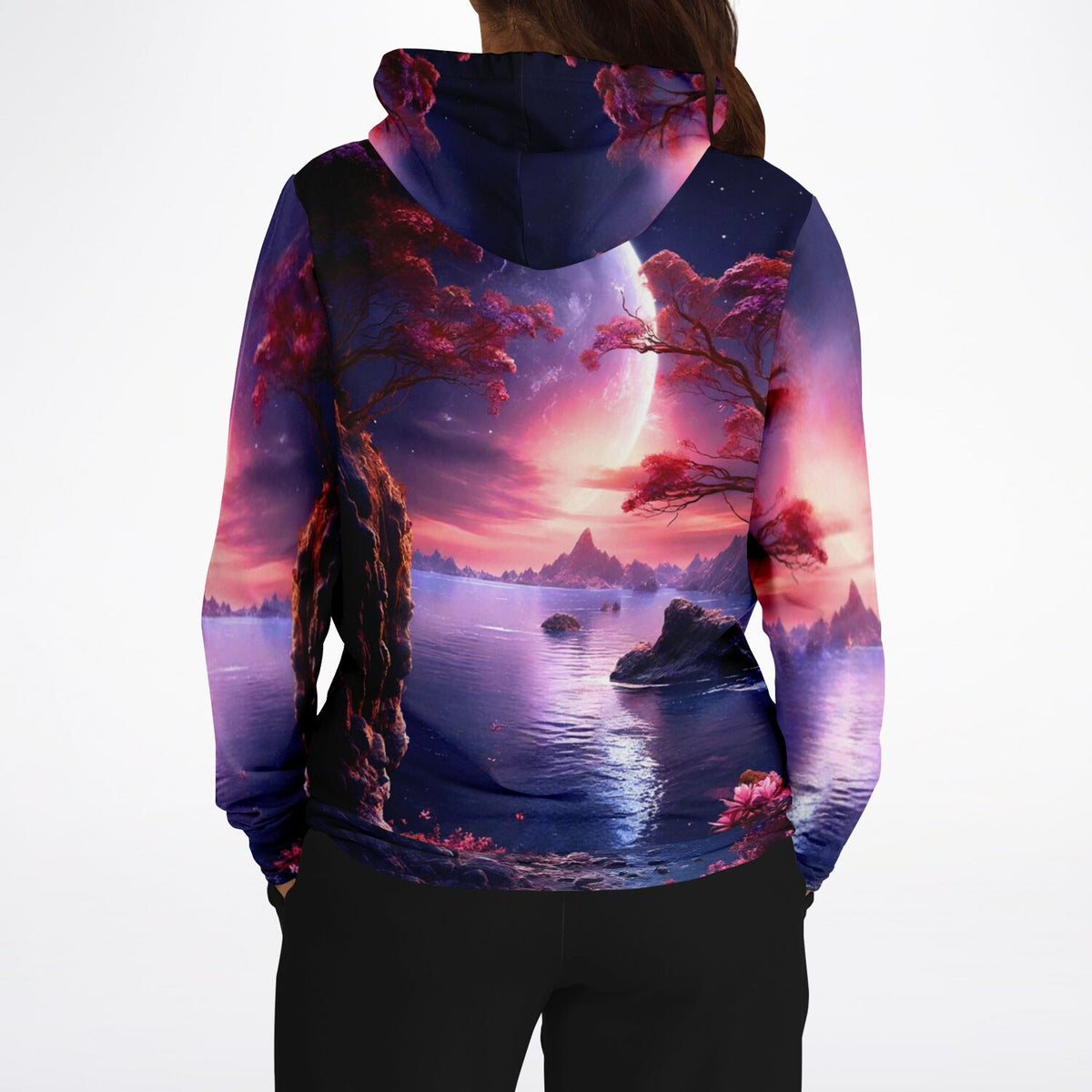 Dreamer Hoodie Traum von Lunara mit fantasievollem Fantasy-Motiv, perfekt für Fans von Diamond Painting und Kunst