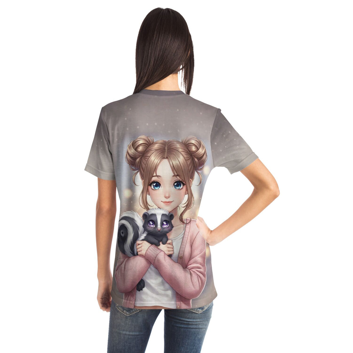 Dreamer T-Shirt Yuna & Puki mit Anime-Motiv, passend zu den schönsten Diamond Painting und Malen nach Zahlen Designs
