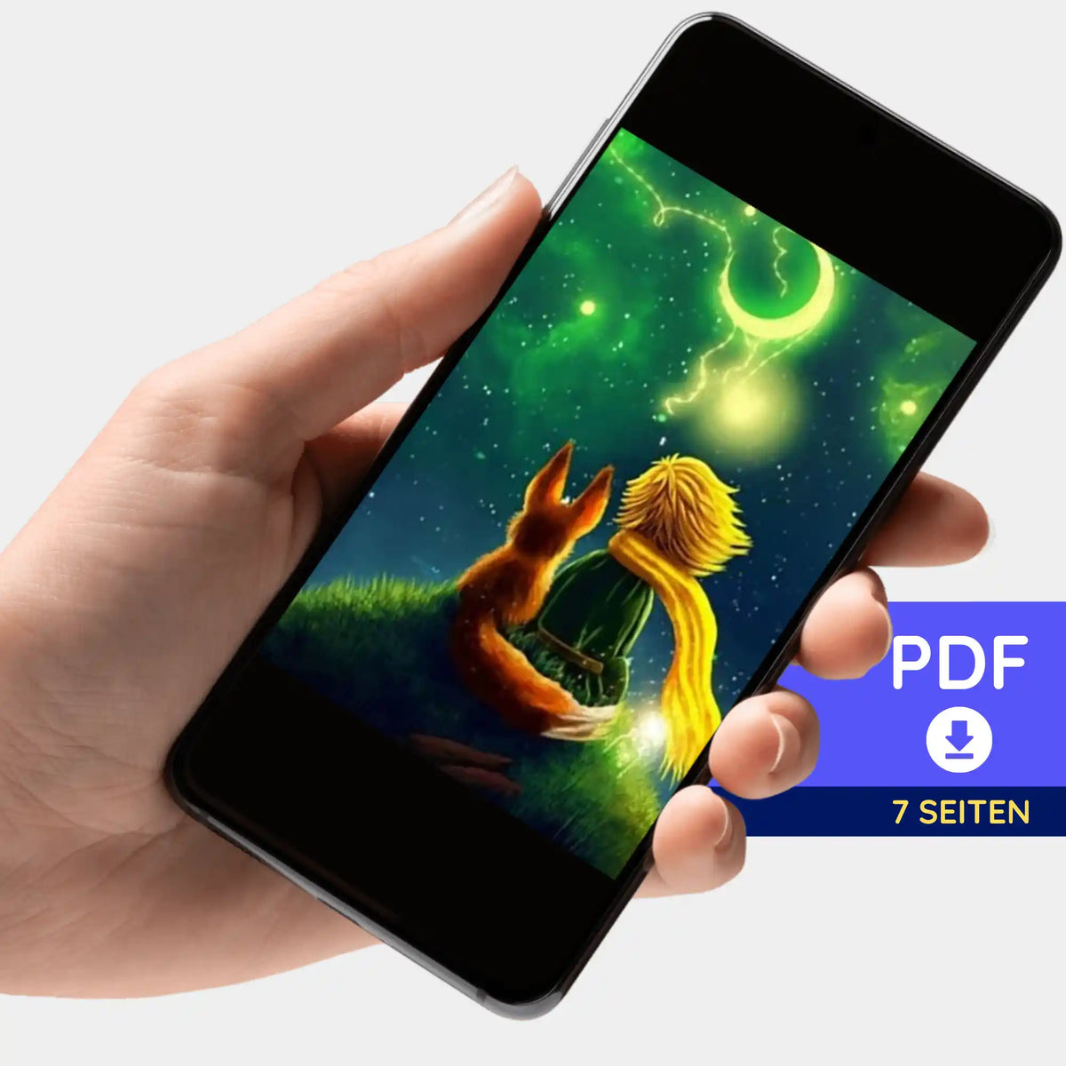 Digitale Picmondoo Bildmappe als PDF zum Download für Diamond Painting und Malen nach Zahlen mit Motiv Kleiner Prinz