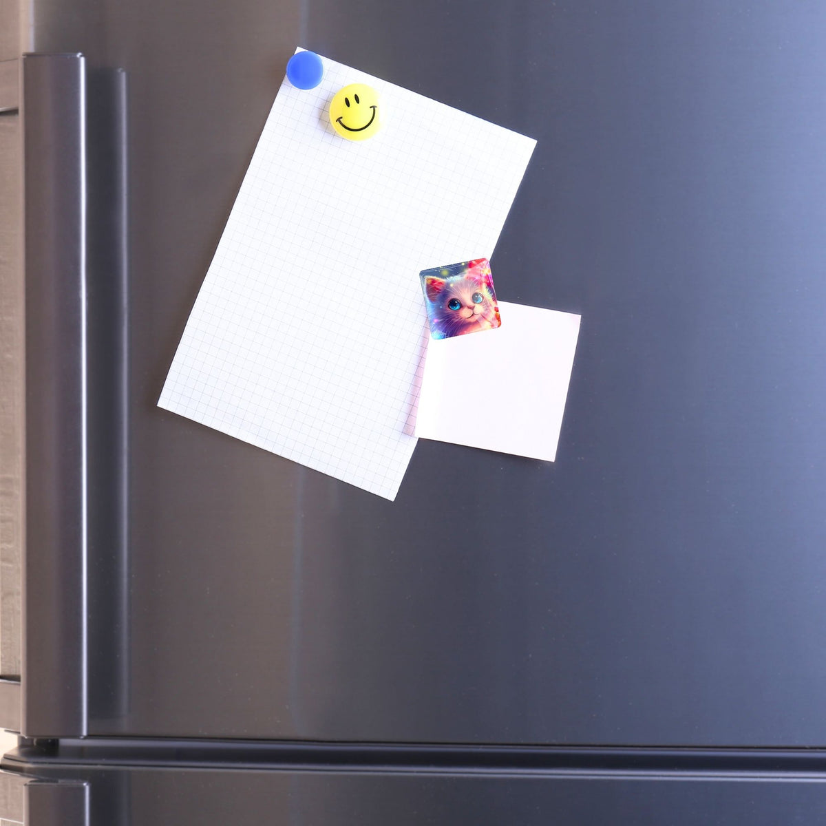 Magischer Cover Minder mit Zauberkätzchen Motiv – praktisches Zubehör für Diamond Painting auf einer magnetischen Fläche