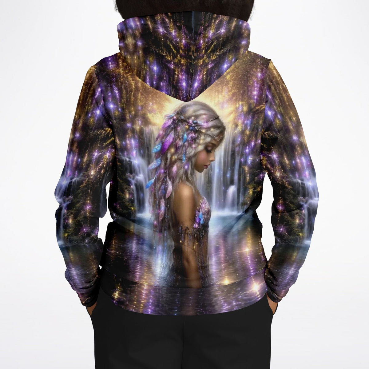 Dreamer Hoodie Elysias Lied mit magischem Feen-Motiv, in den Stilen Diamond Painting und Malen nach Zahlen für Erwachsene