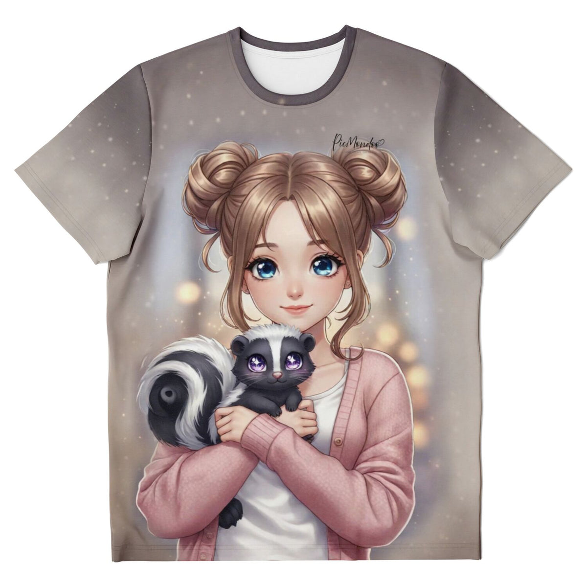T-Shirt mit Yuna und Puki Motiv, beliebt bei Fans von Diamond Painting und Malen nach Zahlen für Erwachsene