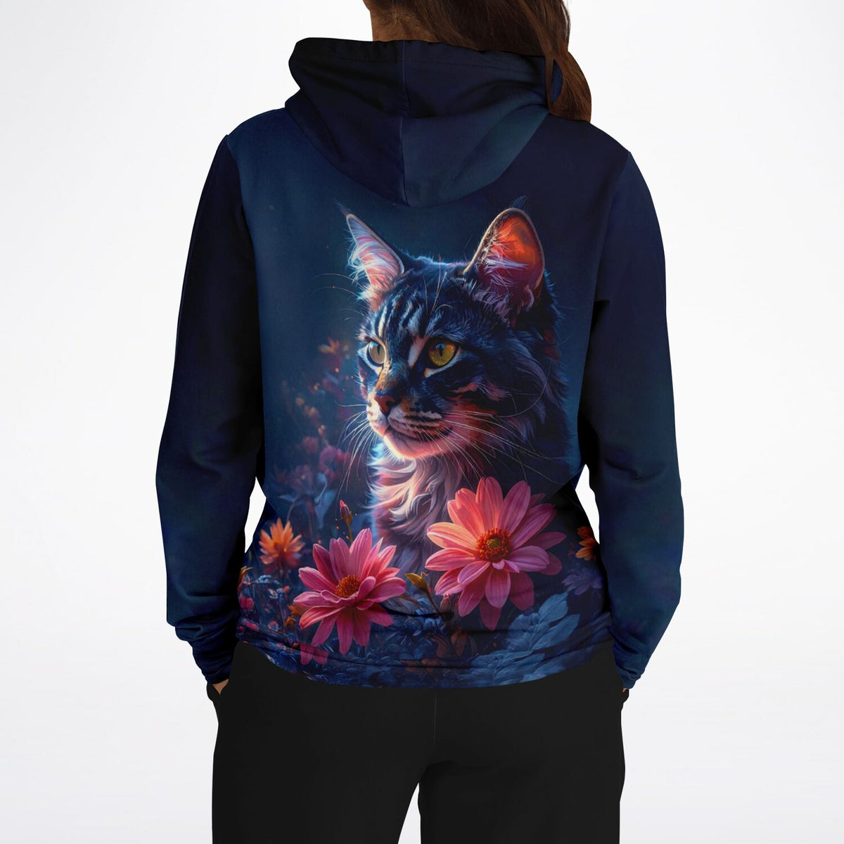Dreamer Hoodie mit ägyptischem Katzen-Motiv Segen der Bastet, künstlerischer Premium-Druck für Fans von Diamond Painting