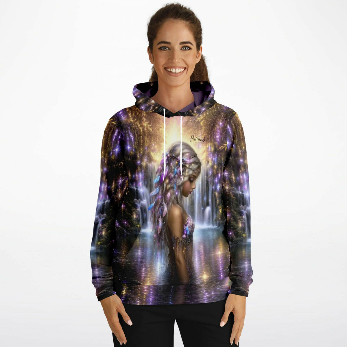 Dreamer Hoodie Elysias Lied mit magischem Fantasy-Motiv wie bei einem Diamond Painting von Picmondoo