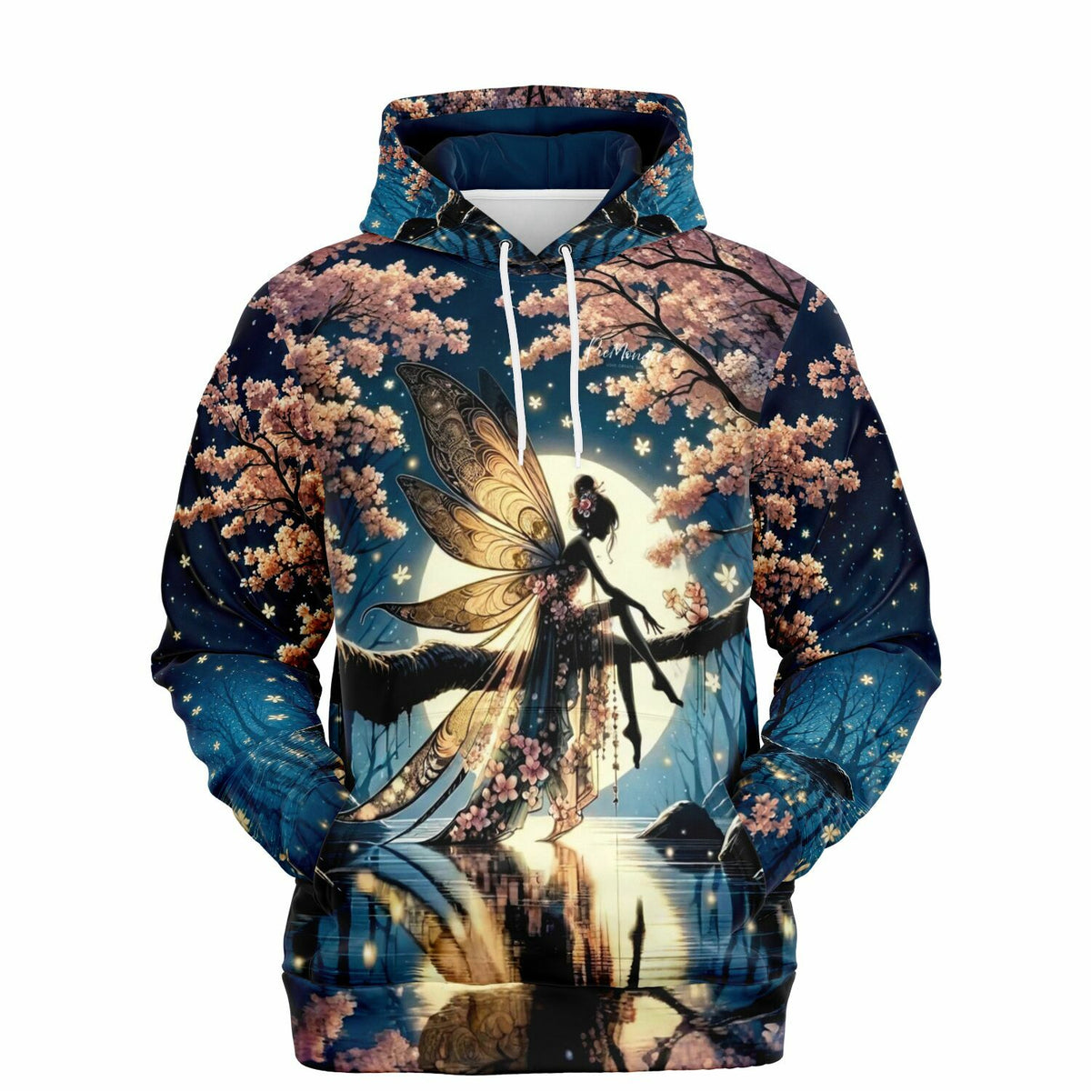 Dreamer Hoodie Mondscheinfee mit märchenhaftem Design, passend zu Diamond Painting und Malen nach Zahlen Motiven.