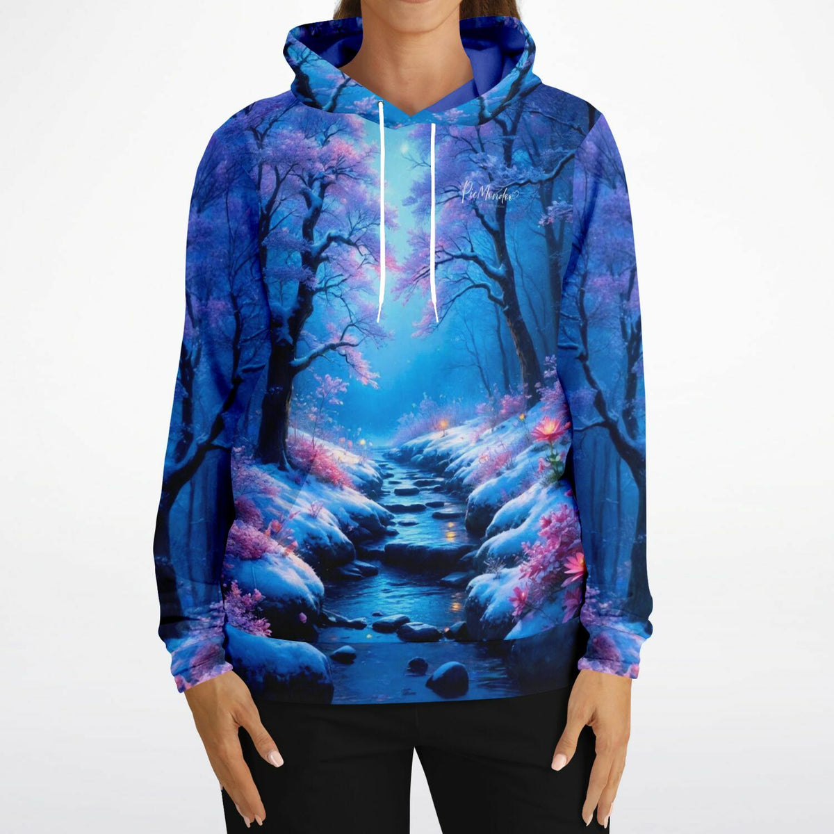 Dreamer Hoodie mit magischem Fluss der Träume Motiv, perfekt für Fans von Diamond Painting und kreativen Designs.