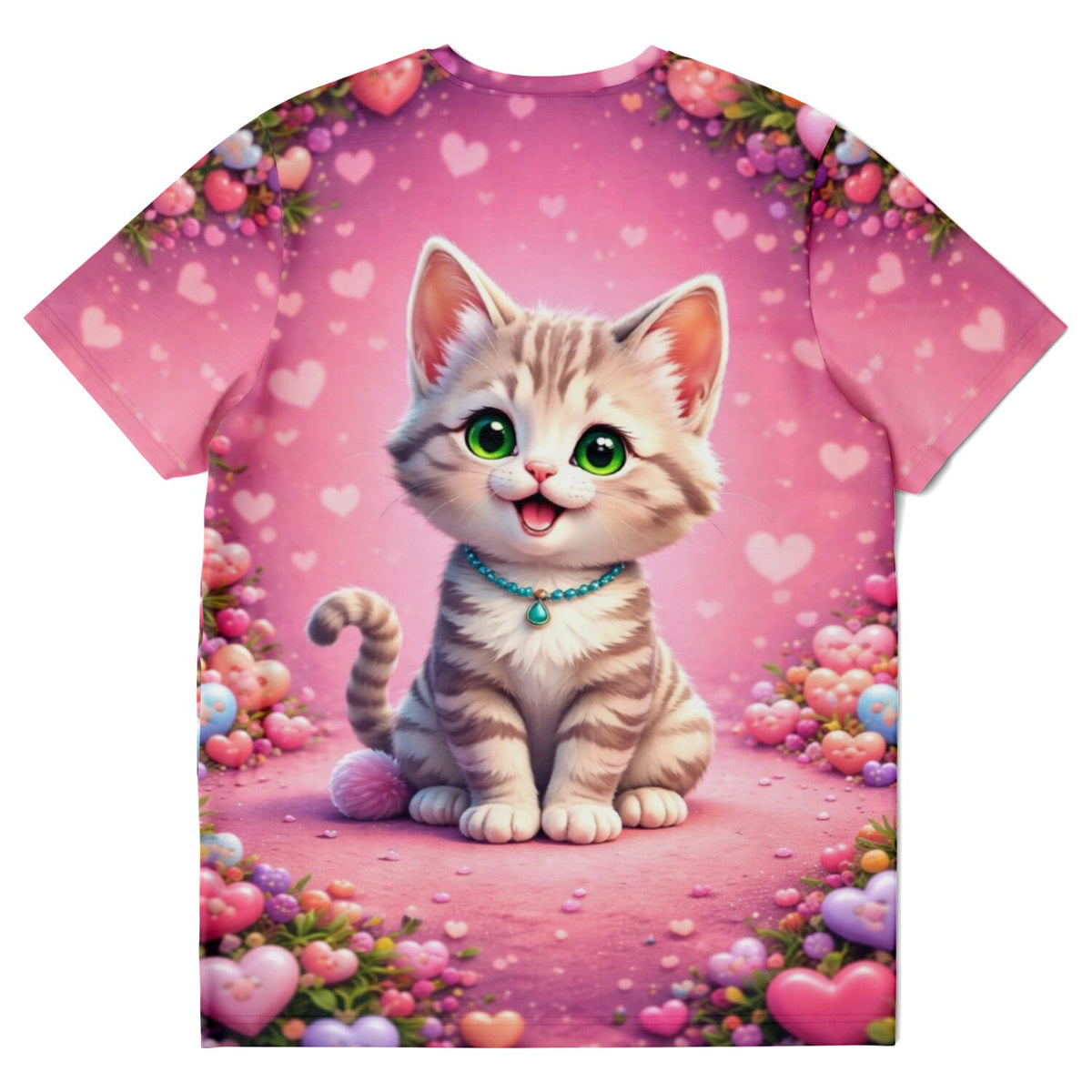 Dreamer T-Shirt Pippa mit süßem Kätzchen Motiv, ideal für Fans von Malen nach Zahlen und Diamond Painting Kunstwerken