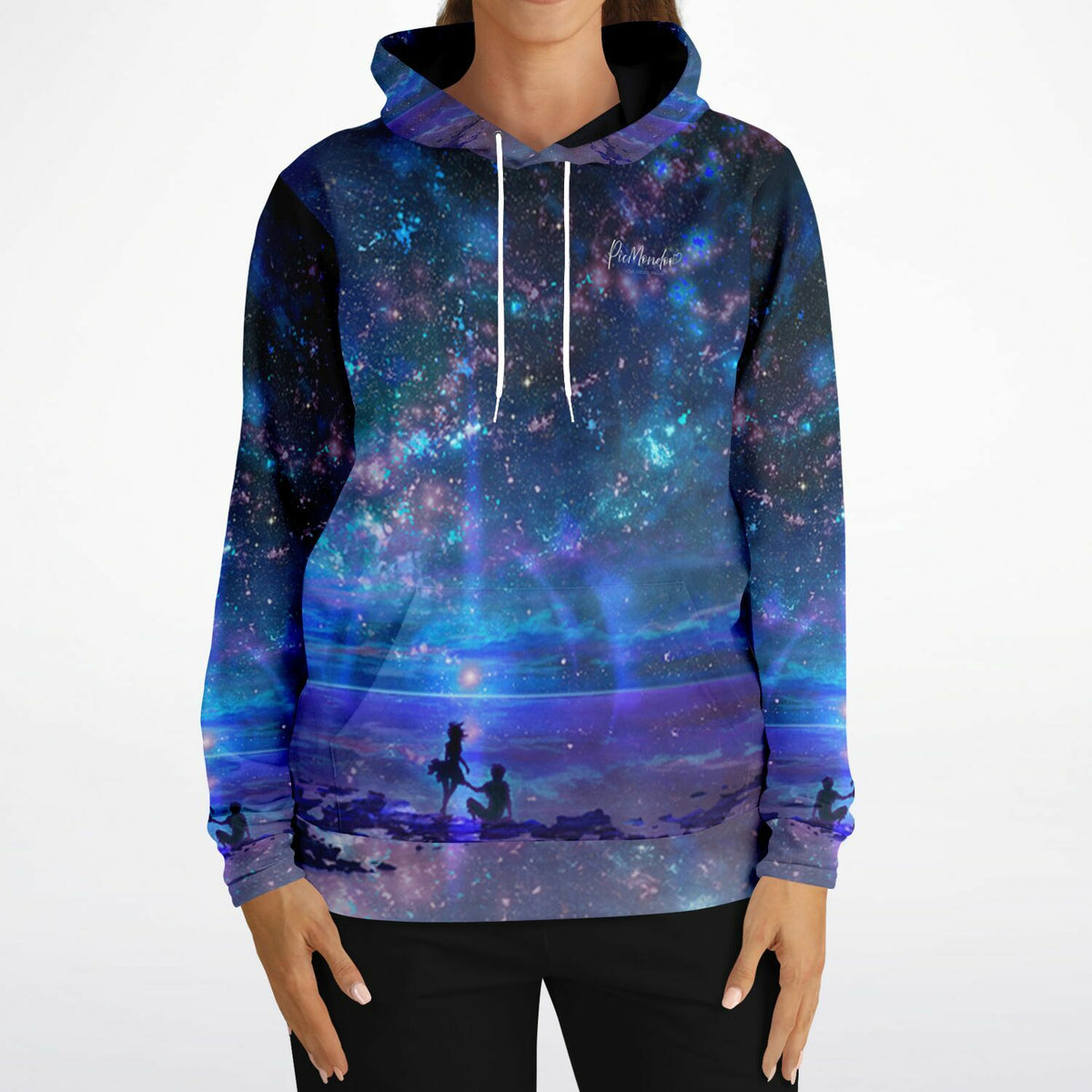 Dreamer Hoodie mit Ozean und Universum Motiv, inspiriert von faszinierenden Diamond Painting und Malen nach Zahlen Kunstwerken