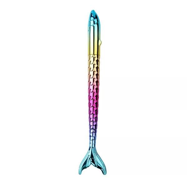 Bunter Diamond Painting Stift im Fisch-Design als ergonomisches Werkzeug für glitzernde 5D Diamanten