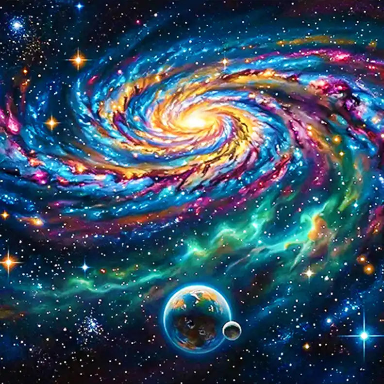 Malen nach Zahlen - Kosmos