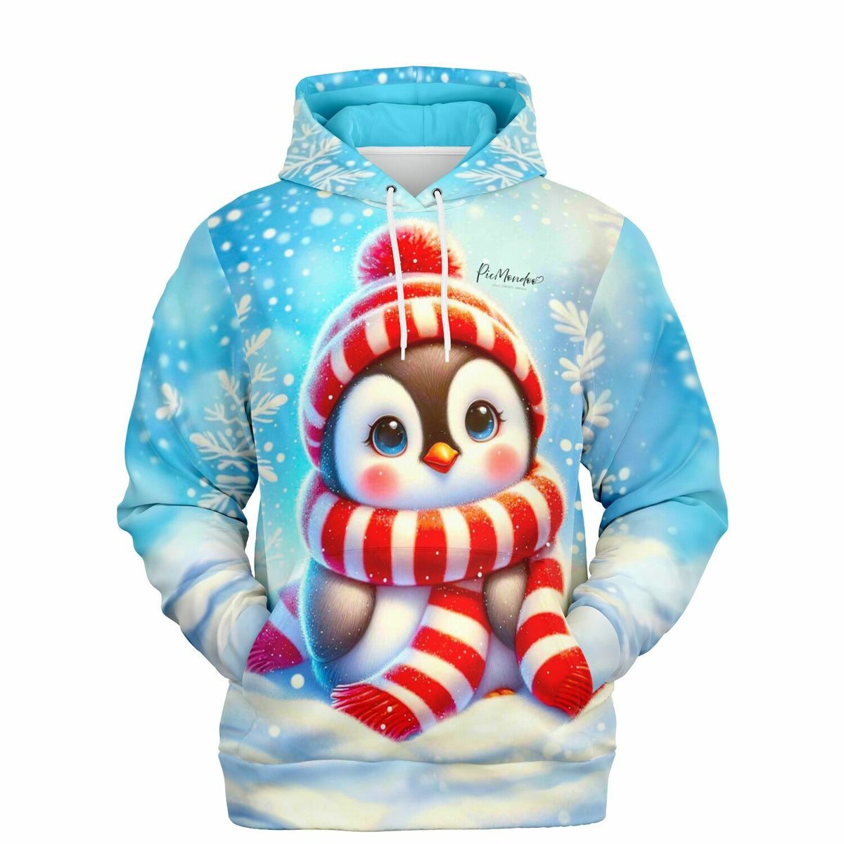 Dreamer Hoodie mit niedlichem Pinguin Pixie Motiv, passend im Stil zu beliebten Diamond Painting und Malen nach Zahlen Sets