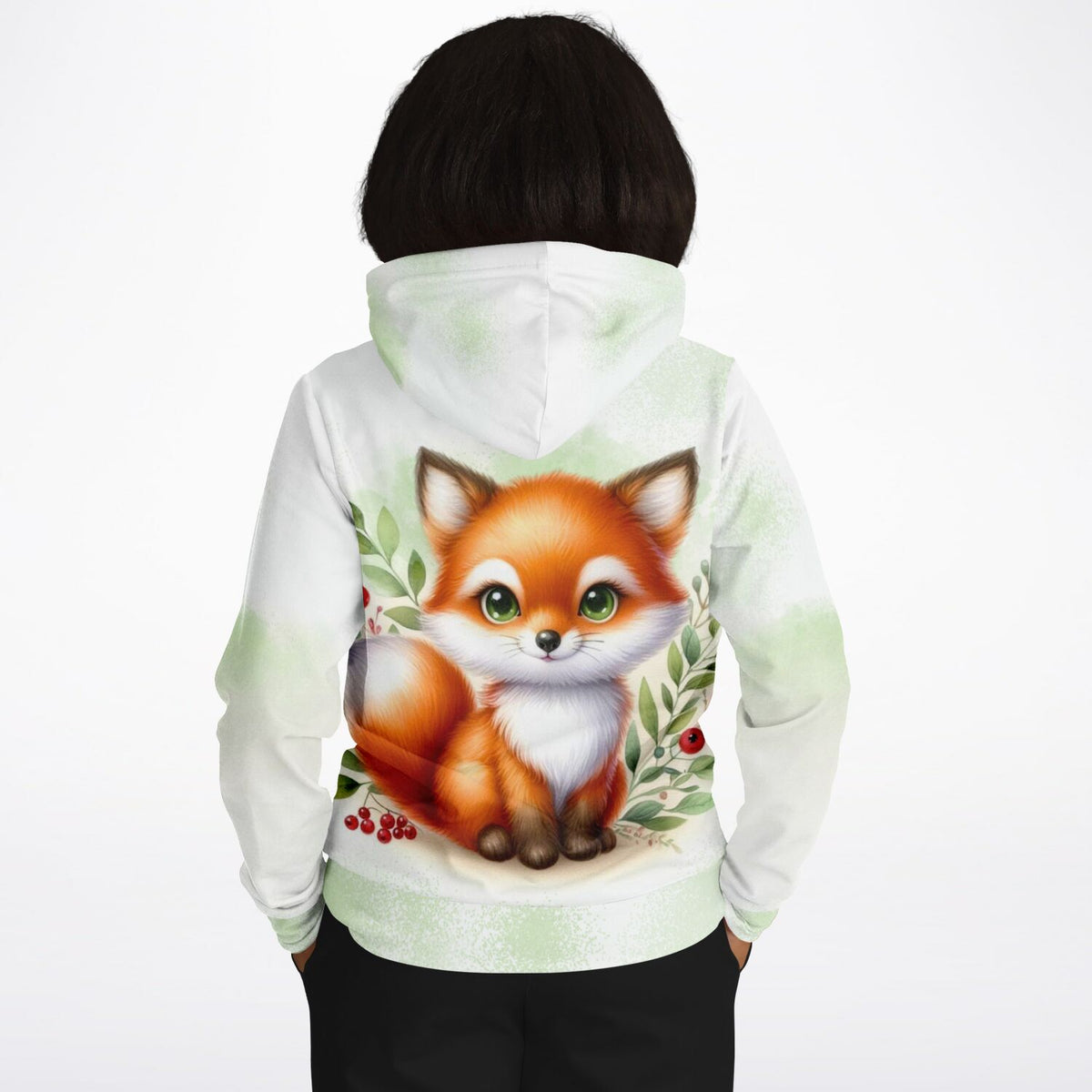 Dreamer Hoodie von Picmondoo mit niedlichem Freddy Füchschen Motiv – Design inspiriert durch Malen nach Zahlen Kunst