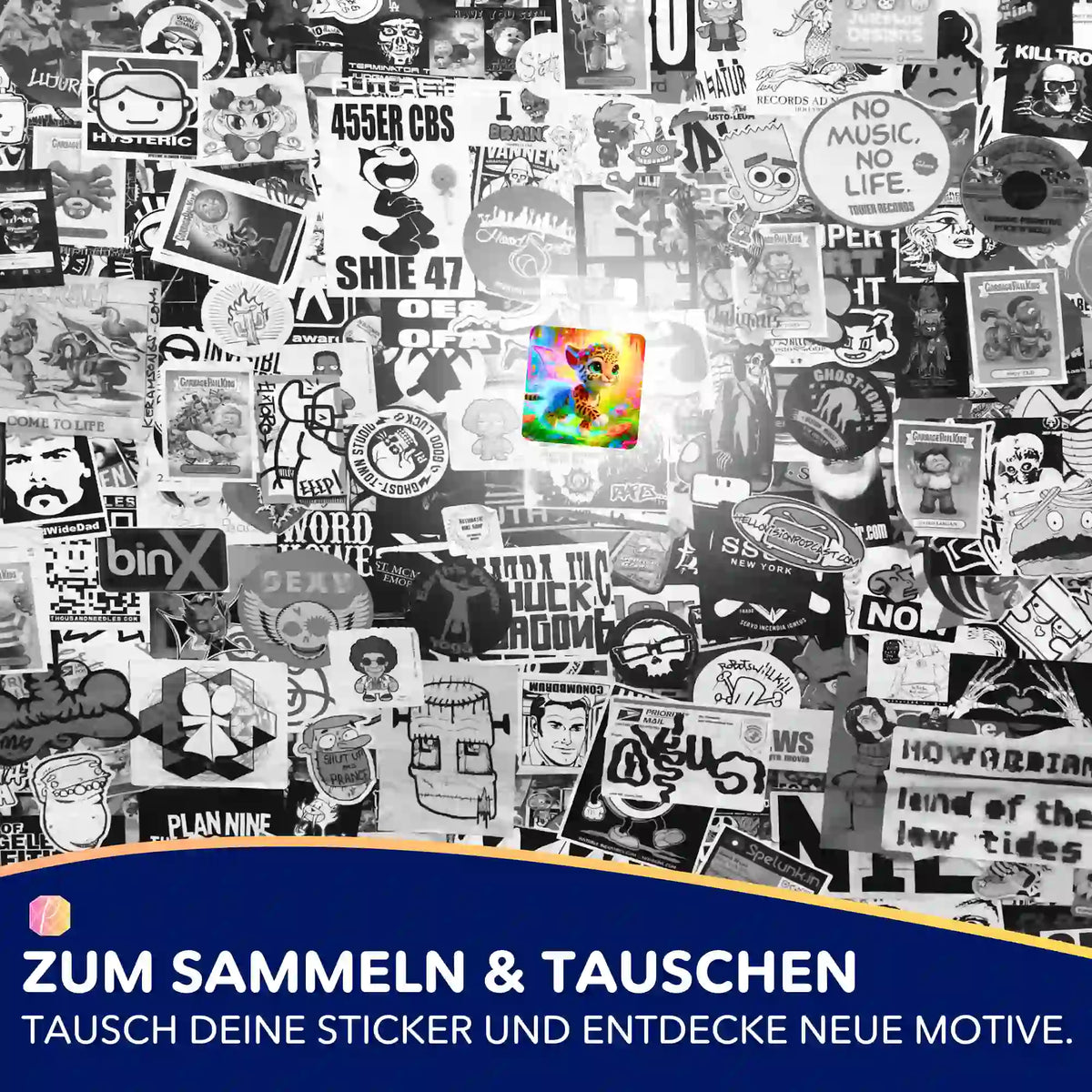 Buntes Finja die kleine Tigerfee Sticker-Set für Diamond Painting Fans und zum Sammeln
