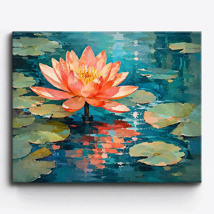 Peinture par numéros - Silence lumineux