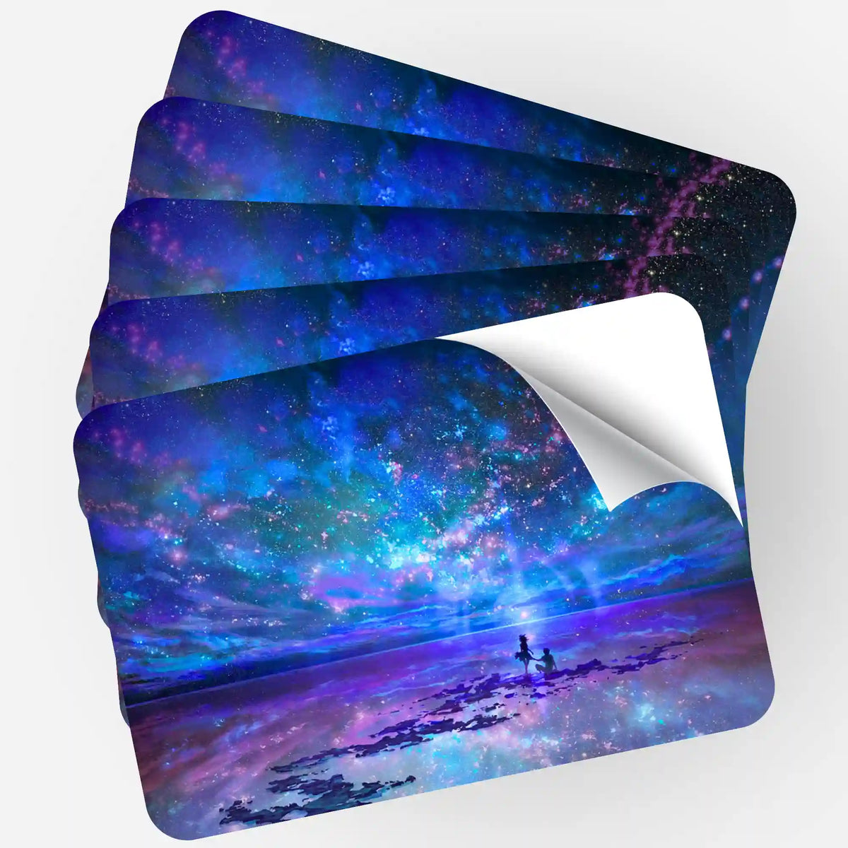 Picmondoo Sticker-Set Ozean trifft Universum für Diamond Painting und Malen nach Zahlen Zubehör