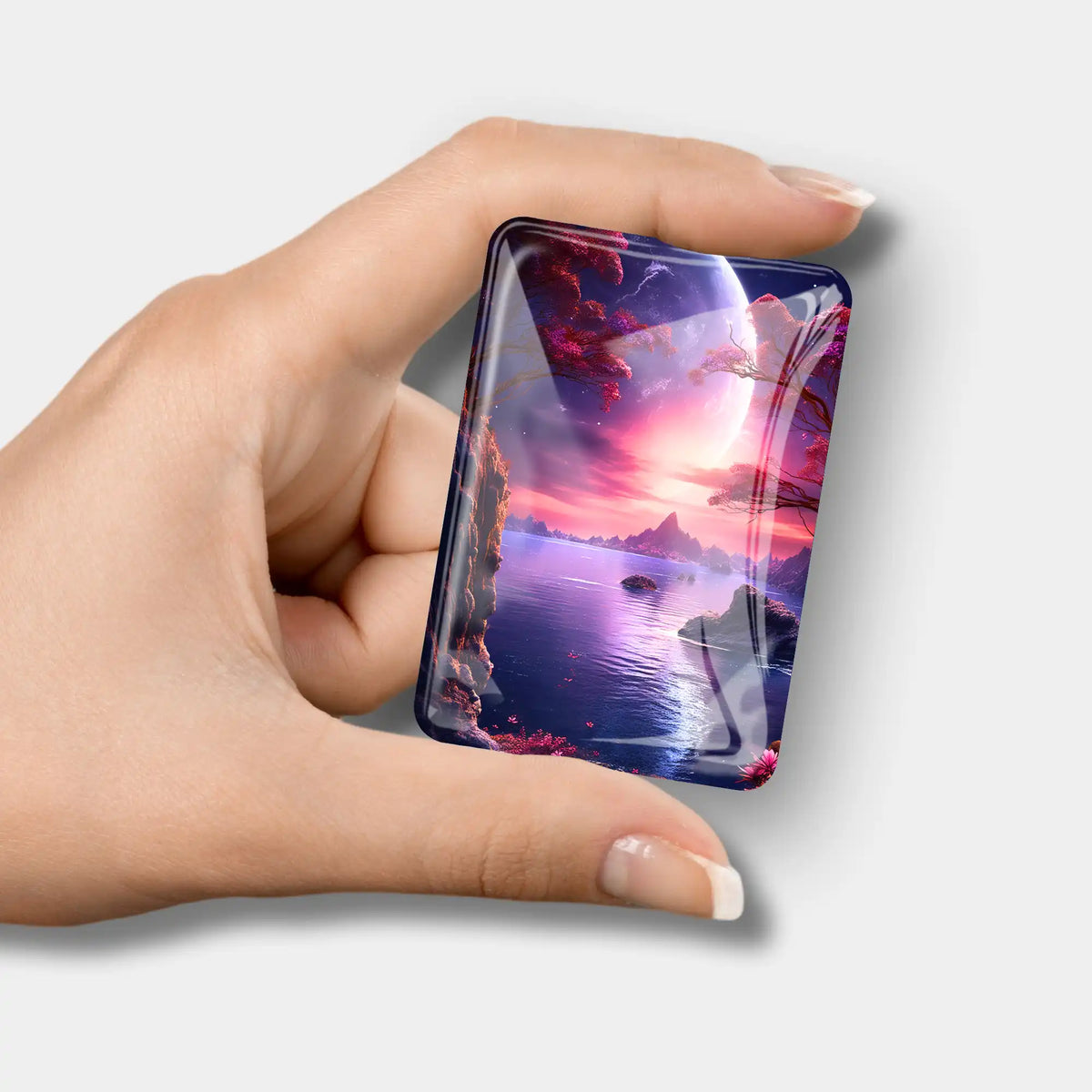 Magischer Glas-Cover Minder Traum von Lunara als nützliches Zubehör für dein Diamond Painting Projekt.