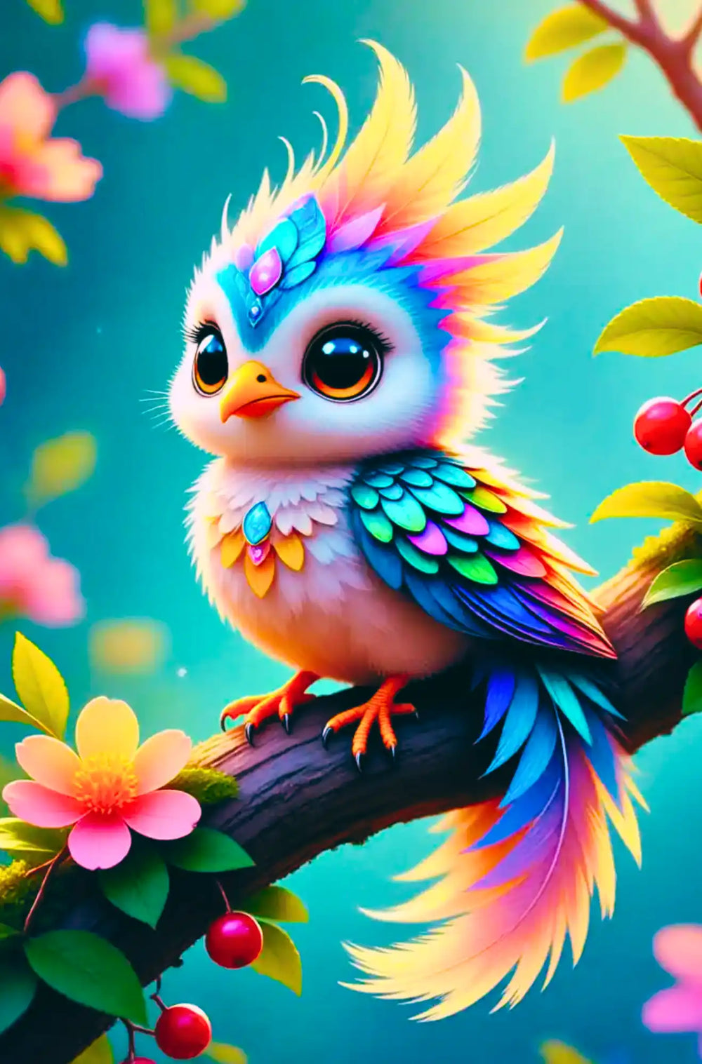Diamond Painting - Enfant des couleurs
