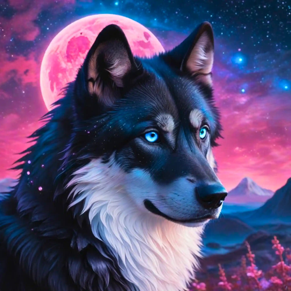 Broderie diamant - Sous la lune des fraises « Édition limitée »