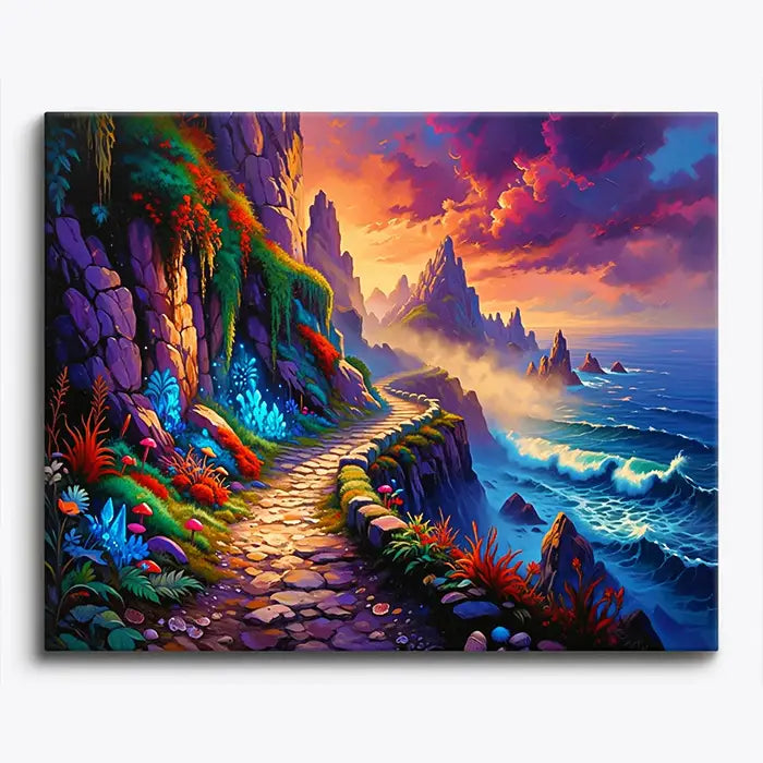 Peinture par numéros - Vers l'horizon