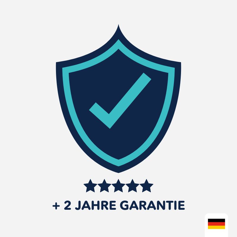 Picmondoo E-Painter 2-Jahre-Garantieerweiterung mit Schutzschild-Symbol für sorgenfreies Diamond Painting Zubehör