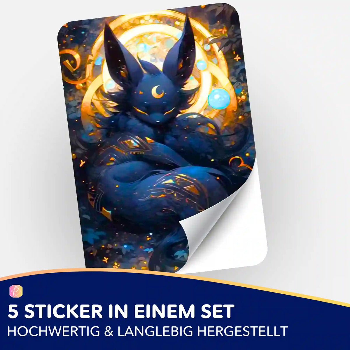 Mystisches Nachtwesen Sticker für Diamond Painting Zubehör und Malen nach Zahlen Organisation