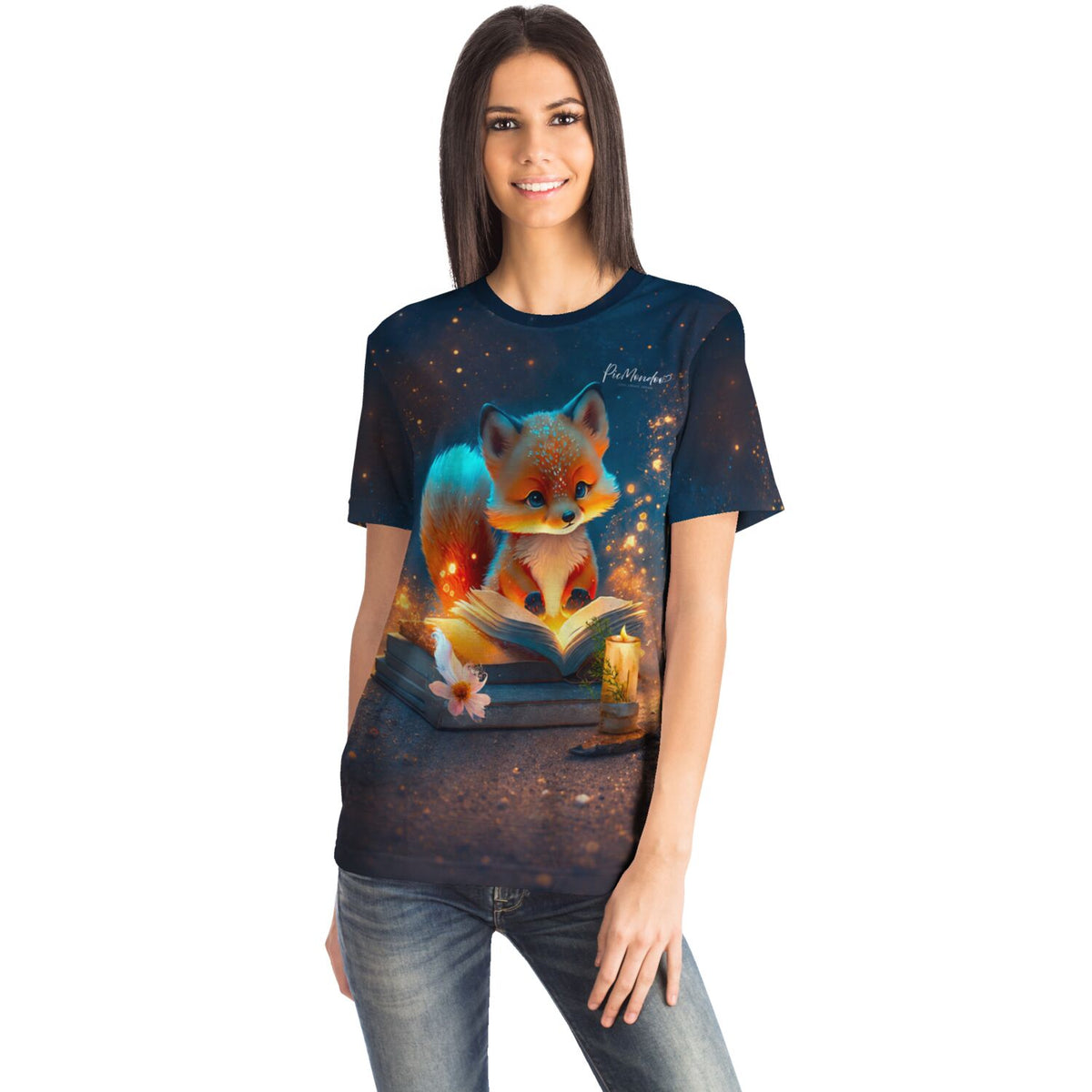 Dreamer T-Shirt mit magischem Fuchs-Motiv, perfekt für Fans von Diamond Painting und kreativen DIY-Kunstwerken.