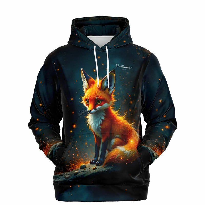 Dreamer Hoodie mit magischem Fuchs-Motiv, passend zu Diamond Painting und Malen nach Zahlen Designs von Picmondoo.