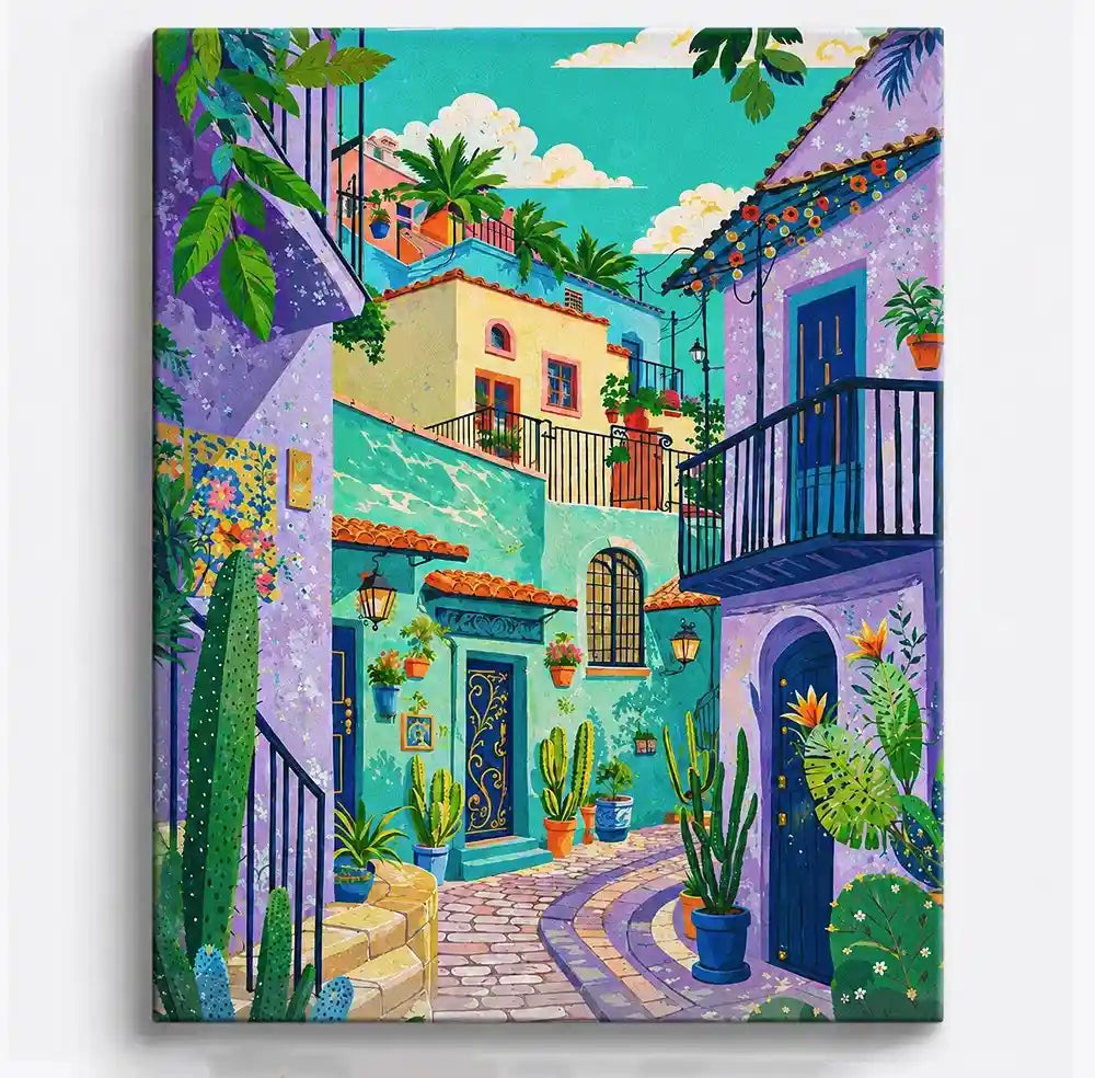 Peinture par numéros - Couleurs du Sud