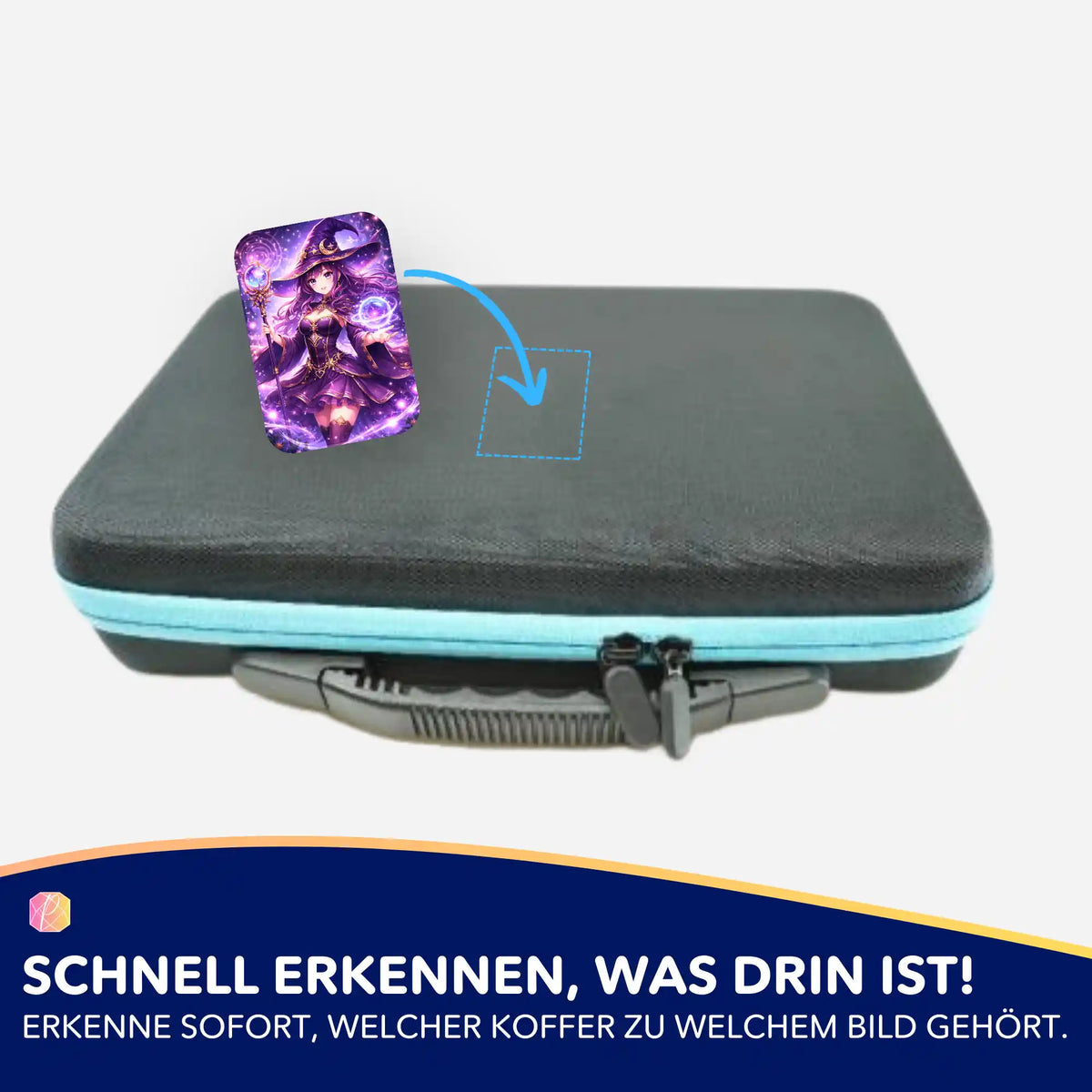 Celestara Aufkleber für Diamond Painting Koffer zur Organisation von Zubehör und Malen nach Zahlen Sets