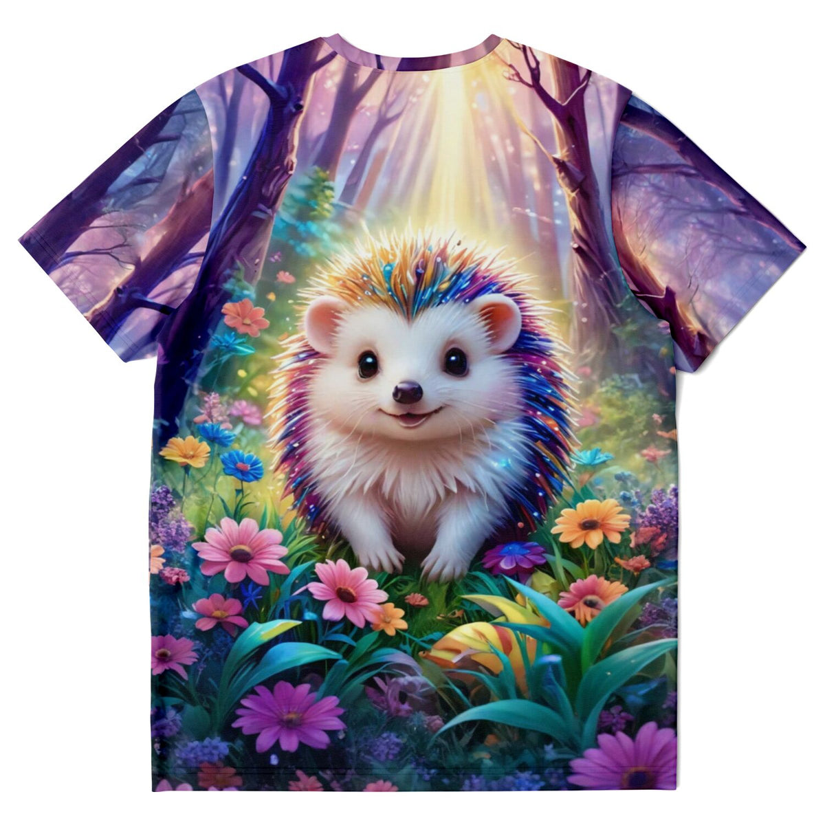 Dreamer T-Shirt mit Igel Stups Motiv im Fairydust Stil, passend zu Diamond Painting und Malen nach Zahlen Designs