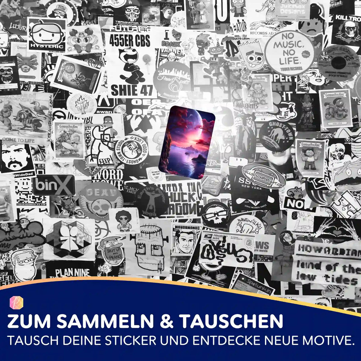 Traum von Lunara Aufkleber für Diamond Painting Fans als dekoratives Sticker-Set zum Sammeln und Verzieren