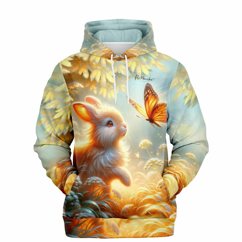 Dreamer Hoodie mit Häschenfreunde Motiv, ideal passend zum Stil von unseren Diamond Painting und Malen nach Zahlen Sets
