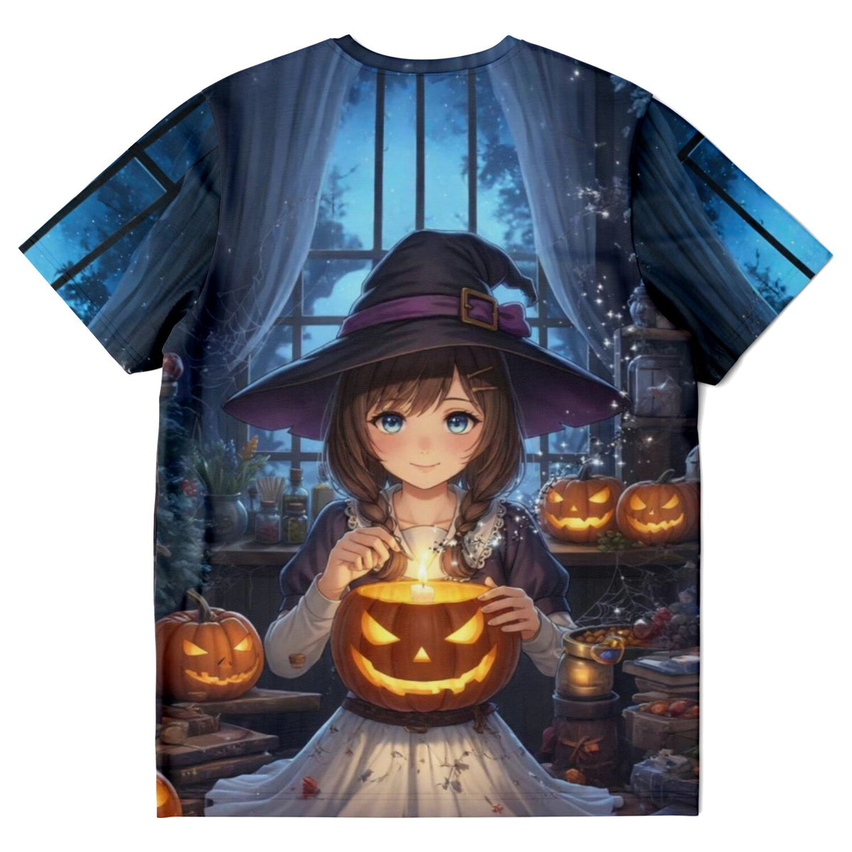 T-Shirt für Erwachsene mit Halloween-Motiv Little Sabrina, ideal für Fans von Diamond Painting und Malen nach Zahlen.
